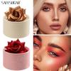Blush Iluminador Flor Pétala 3D Cor Única Perolado Alto Brilho Iluminador Facial Contorno Rouge Brilho Maquilhagem Presente
