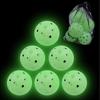 LISM Wooden Pickleball Storage Case with 6 Balls