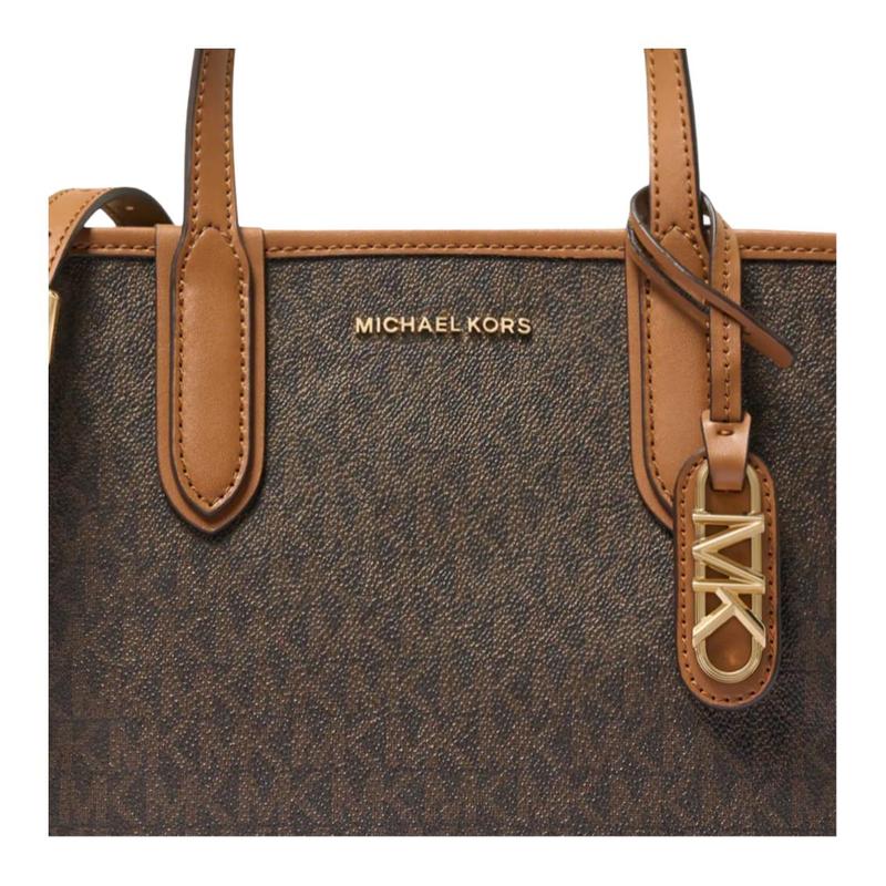 MICHAEL KORS handbag Eliza is an elegant, simple, stylish and versatile design, super small vegetable basket tote bag, mother bag, crossbody