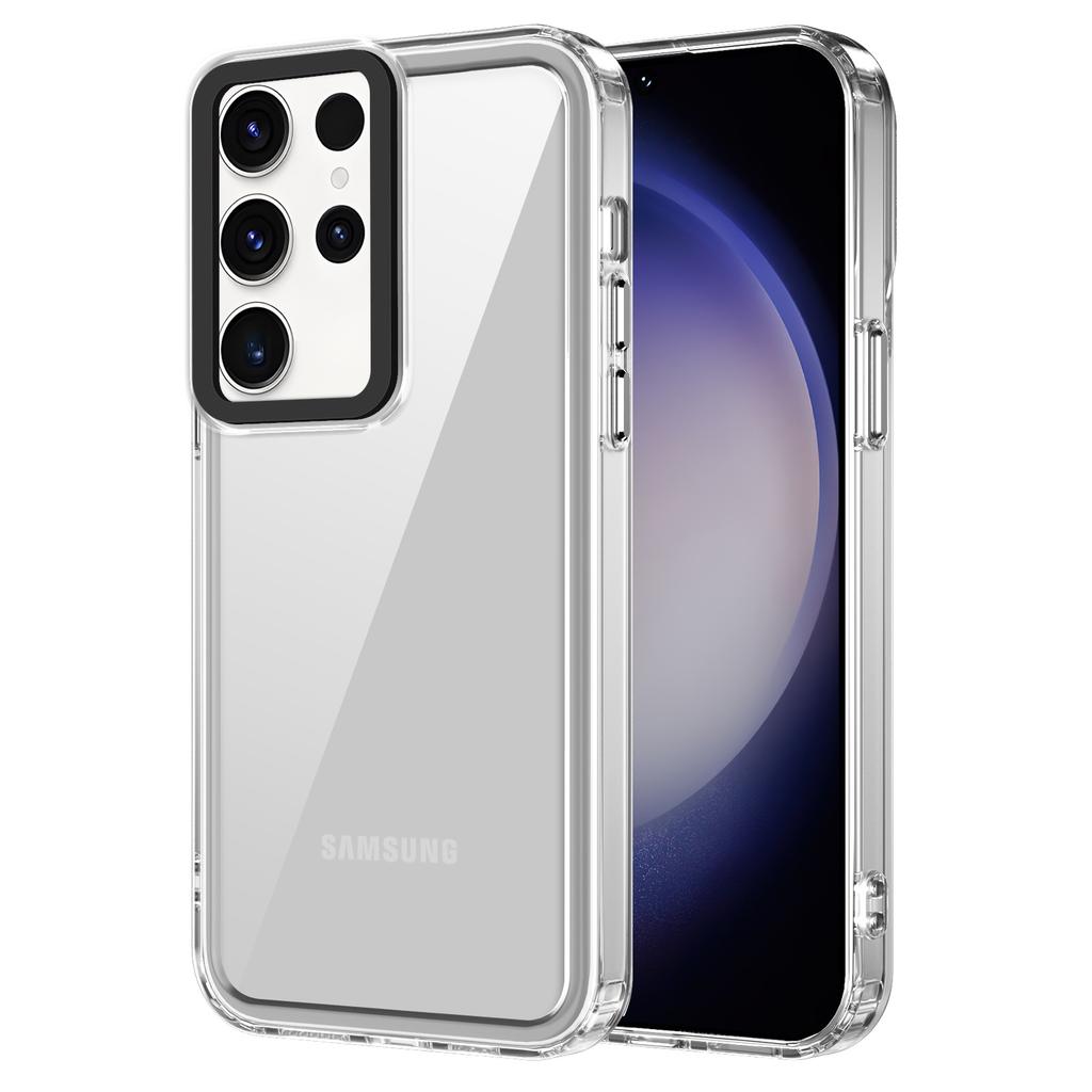 For Samsung Galaxy S24 Ultra Case Crystal Slim Air Buffer PC+TPU Phone Cover