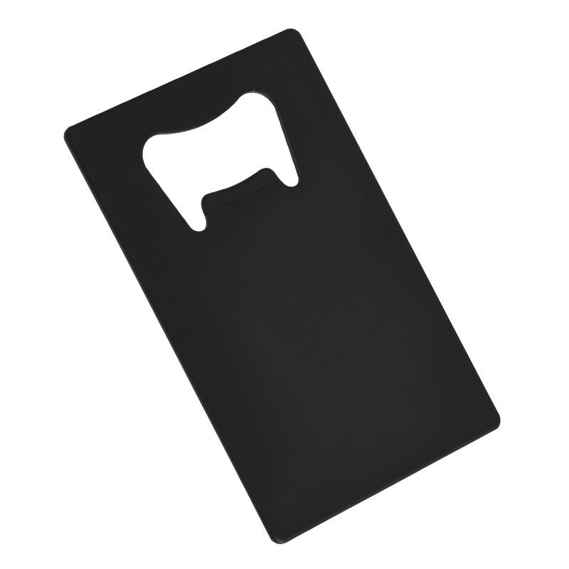 Ace of Spades Stainless Steel Credit Card Bottle Opener