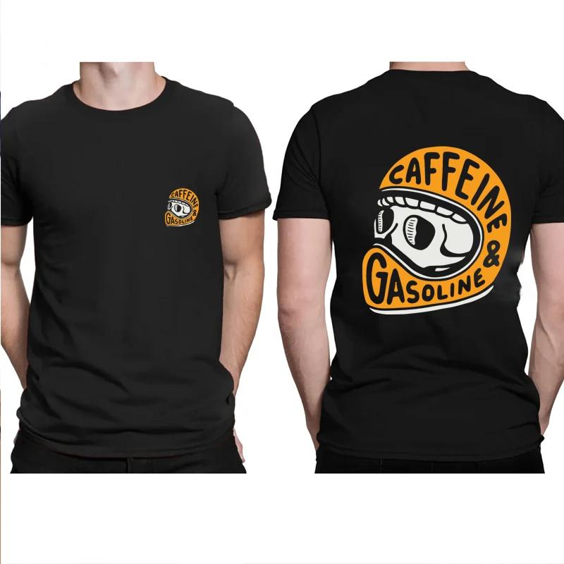 Gothic Harajuku Biker Skull Graphic Tshirts Men Cotton Fashion Short Sleeve Tops Dark Punk Skulls Retro T Shirt Streetwear