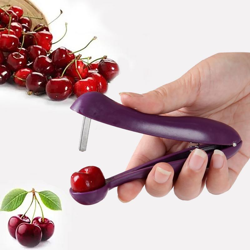 1PC Cherry Fruit Olive Core Remove Pit Tool Seed Gadget Stoner Corer Pitter Remover Creative Kitchen Fruit Vegetable Tools