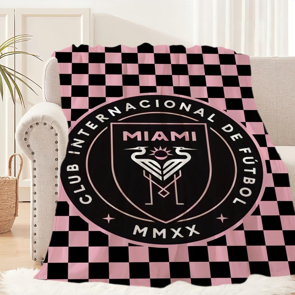Warm Soft Plush Nap Blankets Sofa cool Fashion CF for LivingRoom m-Miamis Office Bedroom i-Inters Home Kid Birthday Gift Flannel