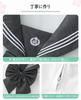 Authentic Sailor Uniform with Three White JK Short Long High School Girl Uniform Sailor Uniform Costume for Navy Popular Sailor Uniform Cosplay