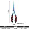 Premium Multi-functional Fishing Pliers with Straight & Flat Jaw - Hook Remover, Scissors, Fish Control