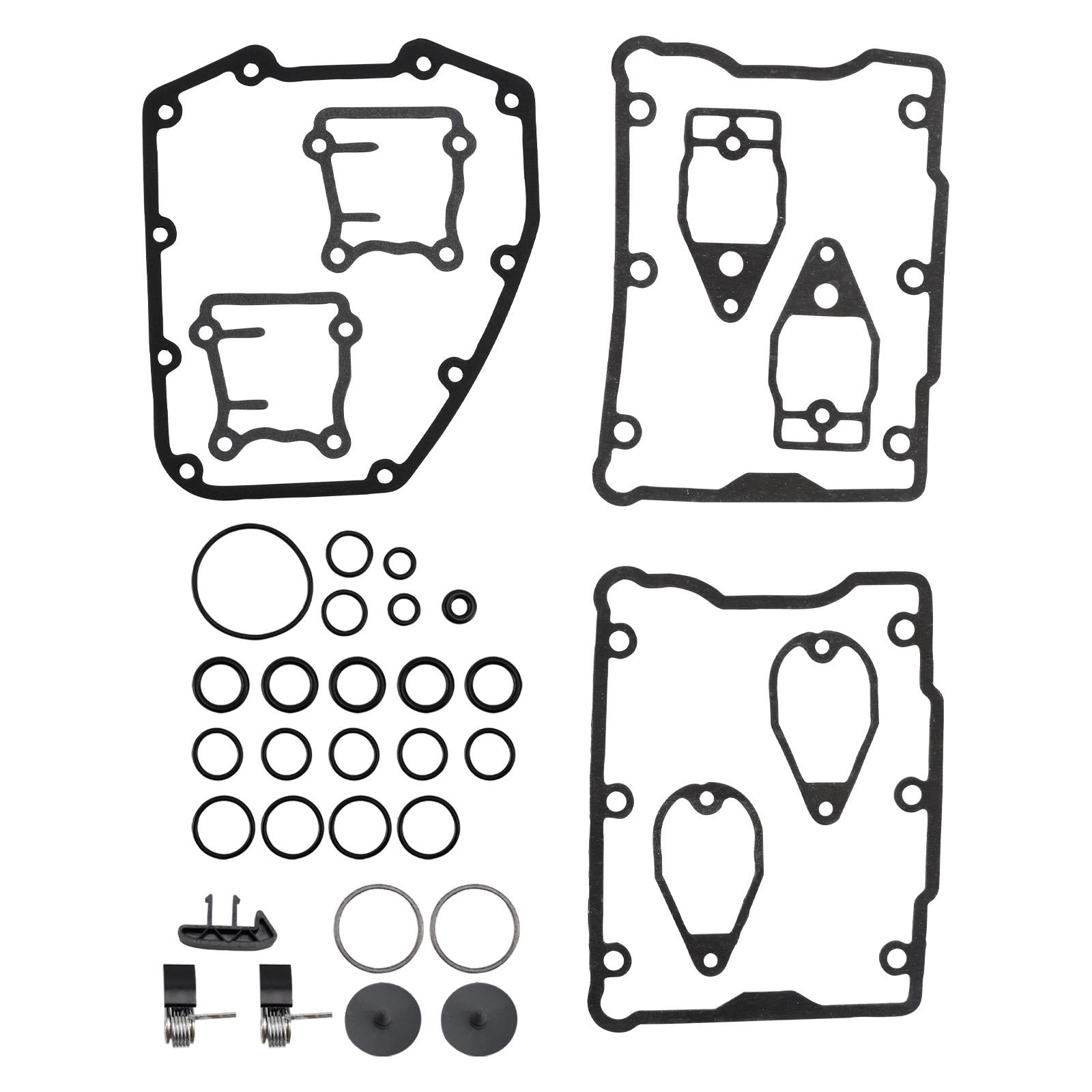 Quick Cam Change Gasket O-Ring Tensioner Kit 25244-99 For Twin Cam 1999-2017