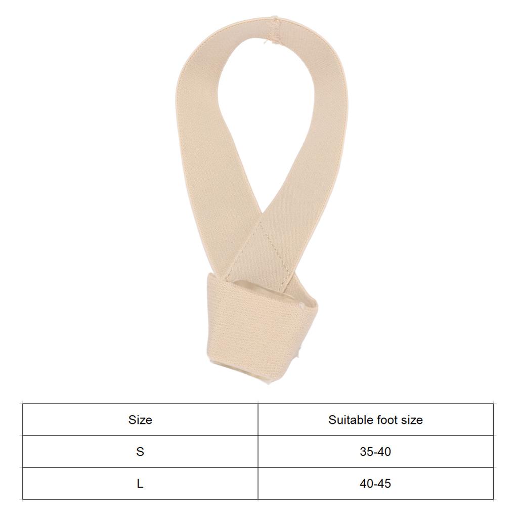 Hallux Vaus Belt Elastic Soft Comfortable Skin Friendly Bunion Corrector Belt for Bunion Overlapping Toes Skin Color