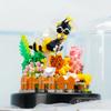 Non-Toxic Micro Building Block Flower With Dust Cover Mini Eternal Life Bouquet Assembling Toys For Kid Brick Ornament Decor Romantic Gift