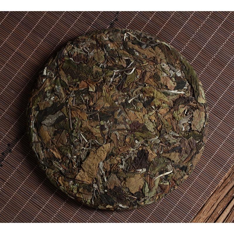 357g Yunnan Ancient Tree Xiaoduosai White Tea Alpine Sun-Dried White Tea Cake