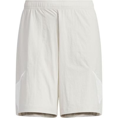 Future Style Color Block Loose Fit Elastic Waist Sports Casual Shorts Men Shorts Ash-Brown Bright-White JL9994