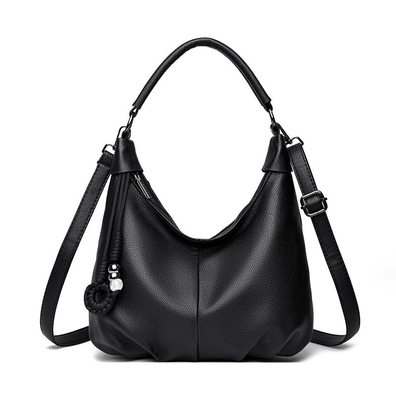 Vintage Große Kapazität Achseltasche Damen Schulter Crossbody Tasche