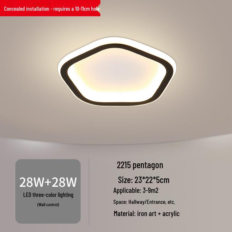 Nordic Corridor & Entrance Lights: Modern Ceiling Lights for Cloakrooms & Balconies