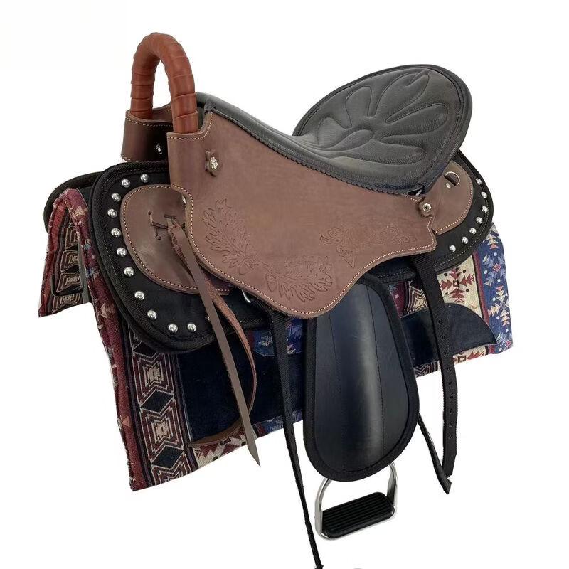 Premium Leather Horse Saddle & Tack Set