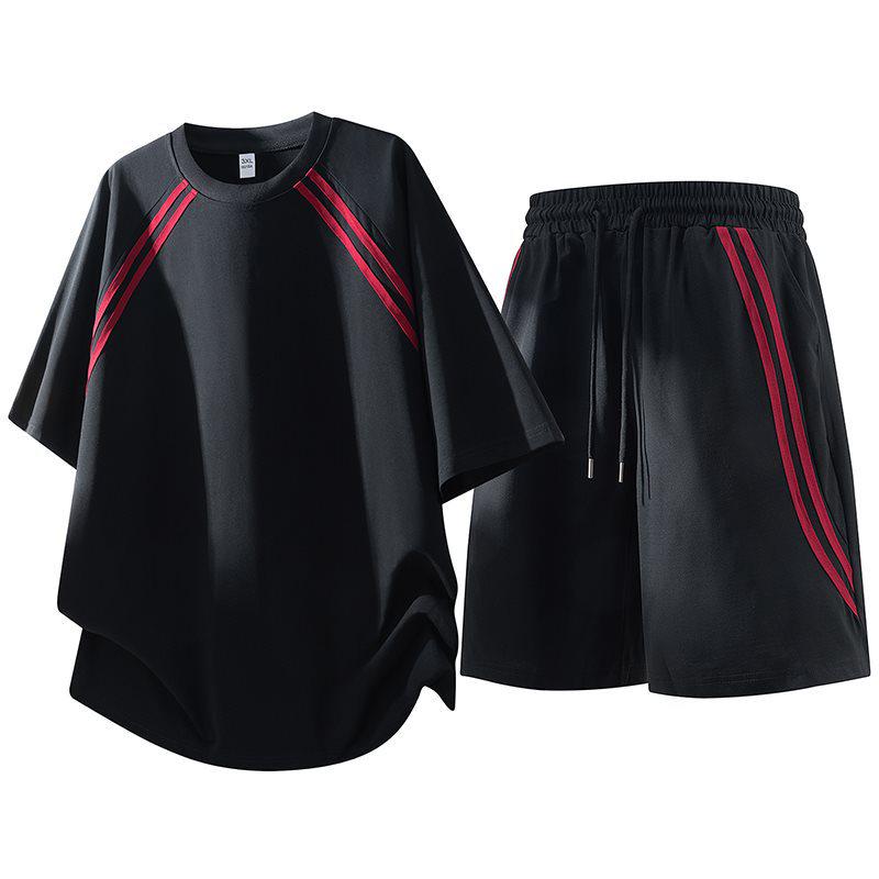 Herren Sommer 2026 Bad Boy Kurzarm-T-Shirt & Shorts Set