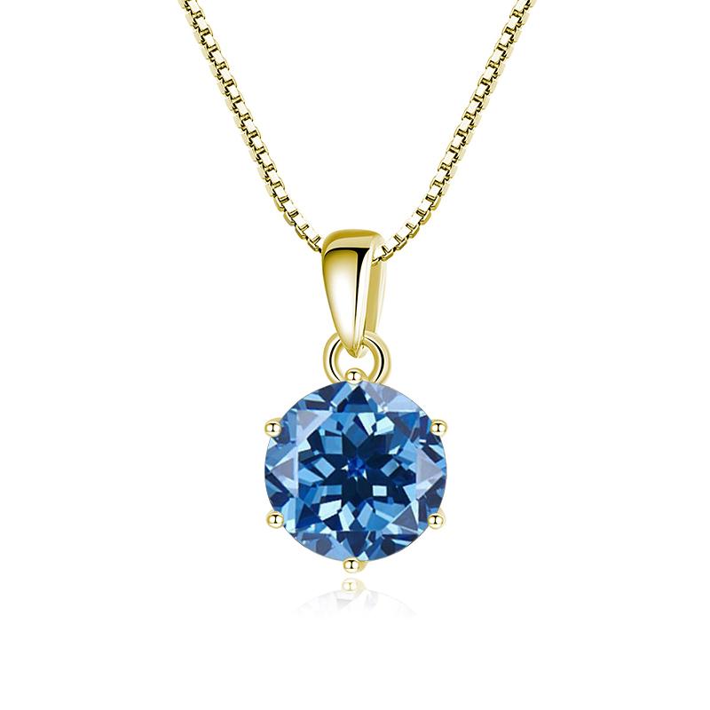 Butterflykiss 1 CT Real Moissanite Pendant Necklace For Women Top Quality 925 Silver Wedding Party Bridal Fine Jewelry