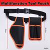 Garden Electric Pruning Shear Waist Tool Bag with Battery Storage Box with Belt Portable Outdoor Shear Scissor Storage Tools Bag