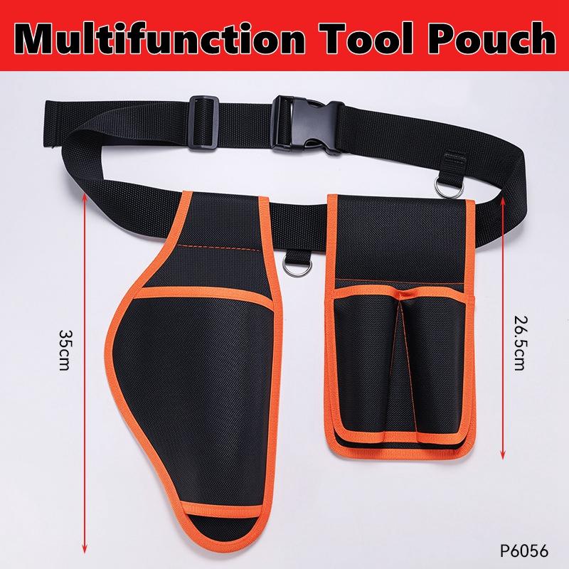 

Garden Electric Pruning Shear Waist Tool Bag with Battery Storage Box with Belt Portable Outdoor Shear Scissor Storage Tools Bag