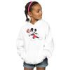 Disney Girls Mickey Mouse Flowers Hoodie