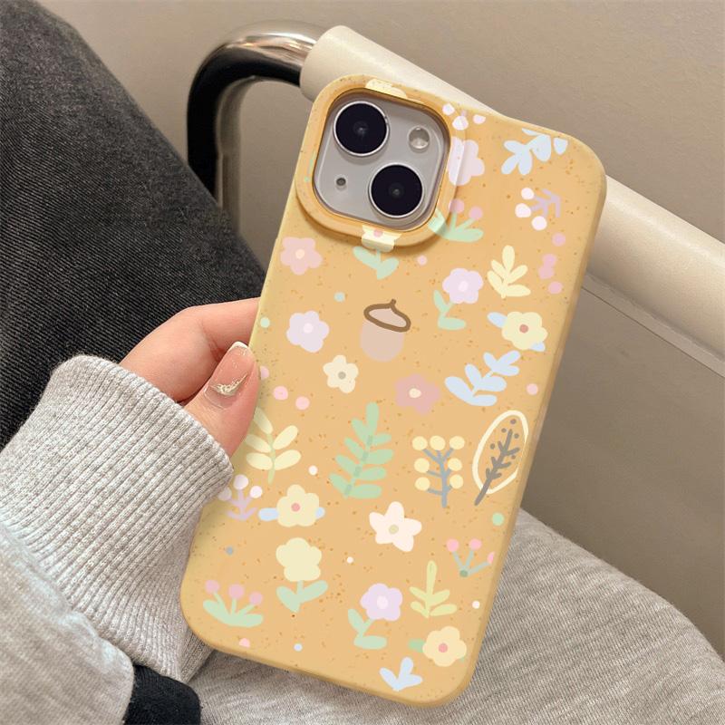 

Чехлы для мобильных телефонов iPhone 11 13 XR 15 Pro Max 12 14 Pro Max Чехол для iPhone 16 7 Plus 8 Plus XS Max Разлагаемые и экологически чистые iPhone 11 жёлтый