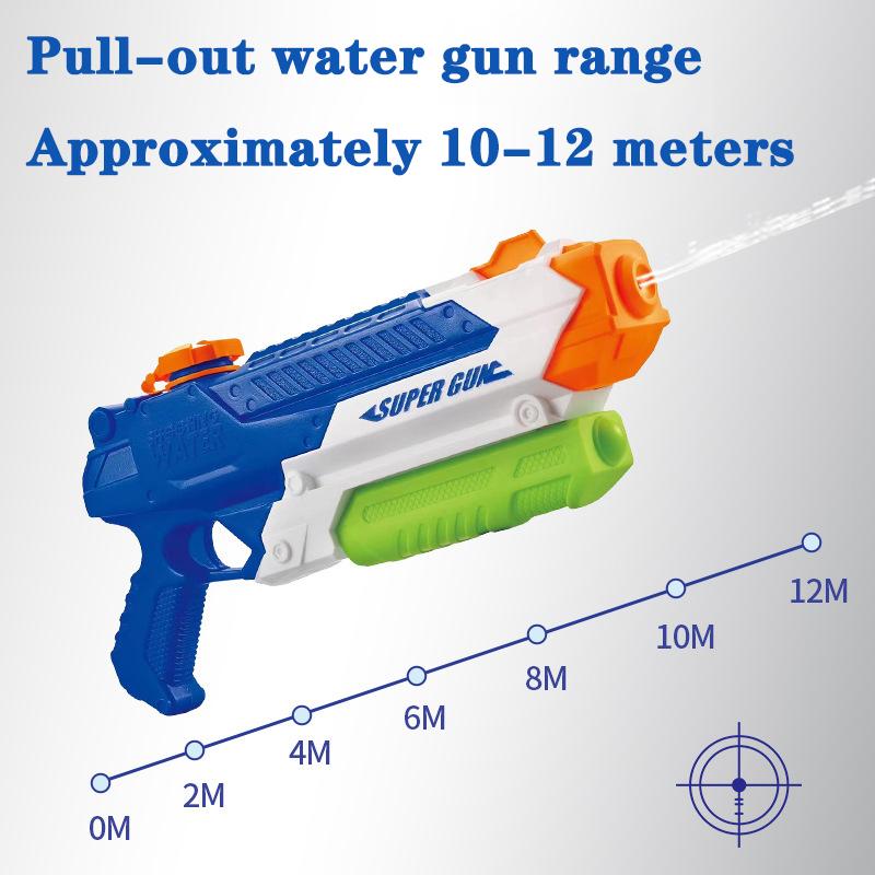 1/2Pcs Water Guns Toy for Kids Adult Summer Super Blaster Soaker Long Range Squirt Guns Outdoor Toy for Swimming Pool Lawn Beach