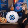 Inflatable Halloween Eyeball Beach Ball PVC Bat Balloon Scary Yard Decor Outdoor Spooky Party Horror Decoration Accessory