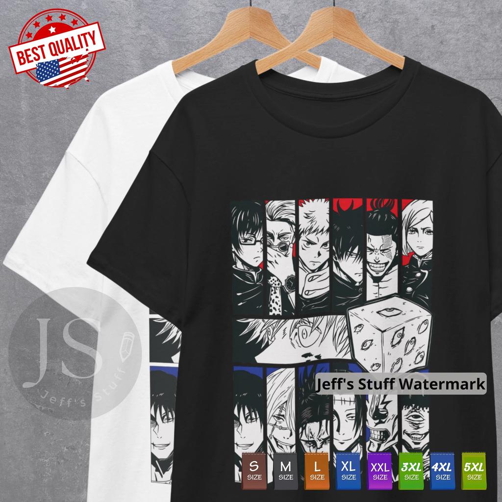Jujutsu Kaisen T Shirt Anime Manga Japanese Clothing Cosplay Tee Gift