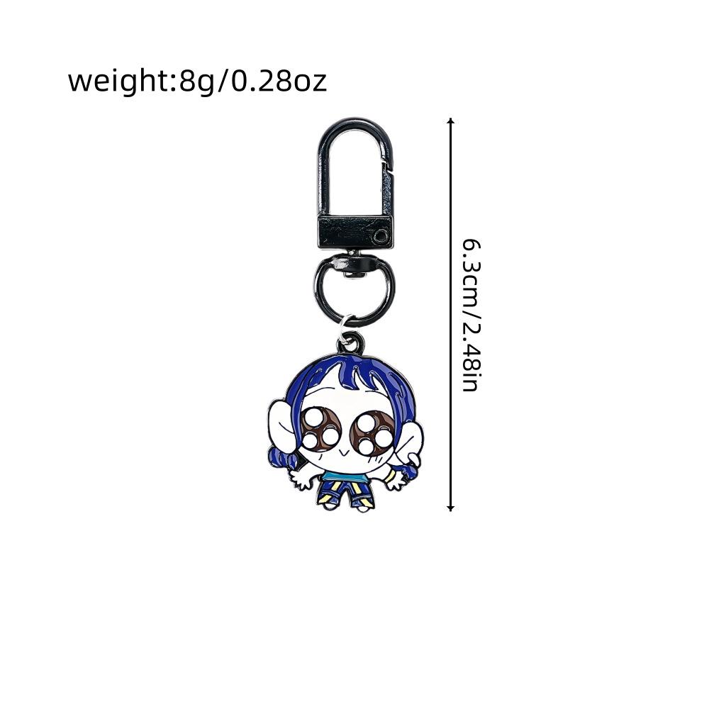 Keychain Japanese Animation Two-dimensional Jewelry Keychain Cute Girl Gift Pendant