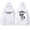 New Bad Omens Band Tour American Music 2025 Double Sided printed Hoodie Unisex hip hop punk streetwear Men women Fleece pullover