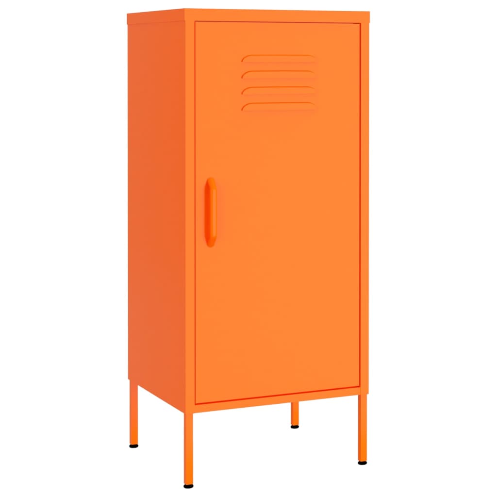 Storage Cabinet Orange 42.5 x 35 x 101.5 cm Steel