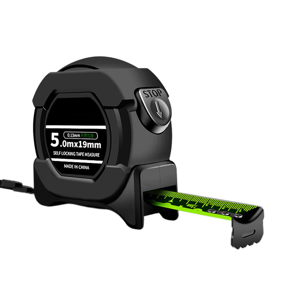 Flexible & Durable ABS Tape Measure with Clear Scale & Fluorescent Coating Reliable Self Locking Tape Measure for Home