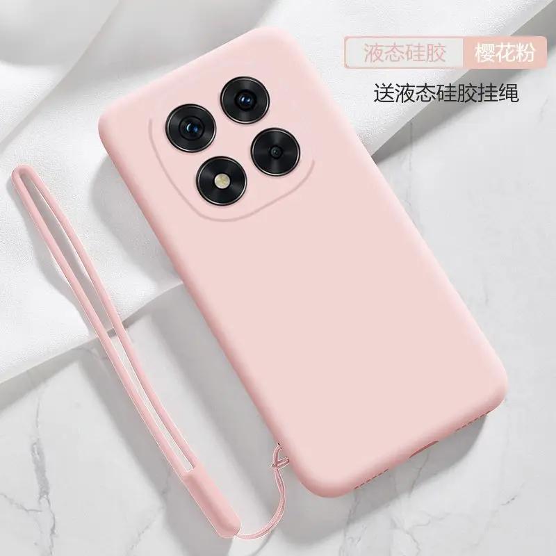Liquid Silicone Ring Holder Case For Redmi Note 15 4G 15 Pro+ Lens Camera Protective Cover Lanyard For Redmi Note15 ProPlus