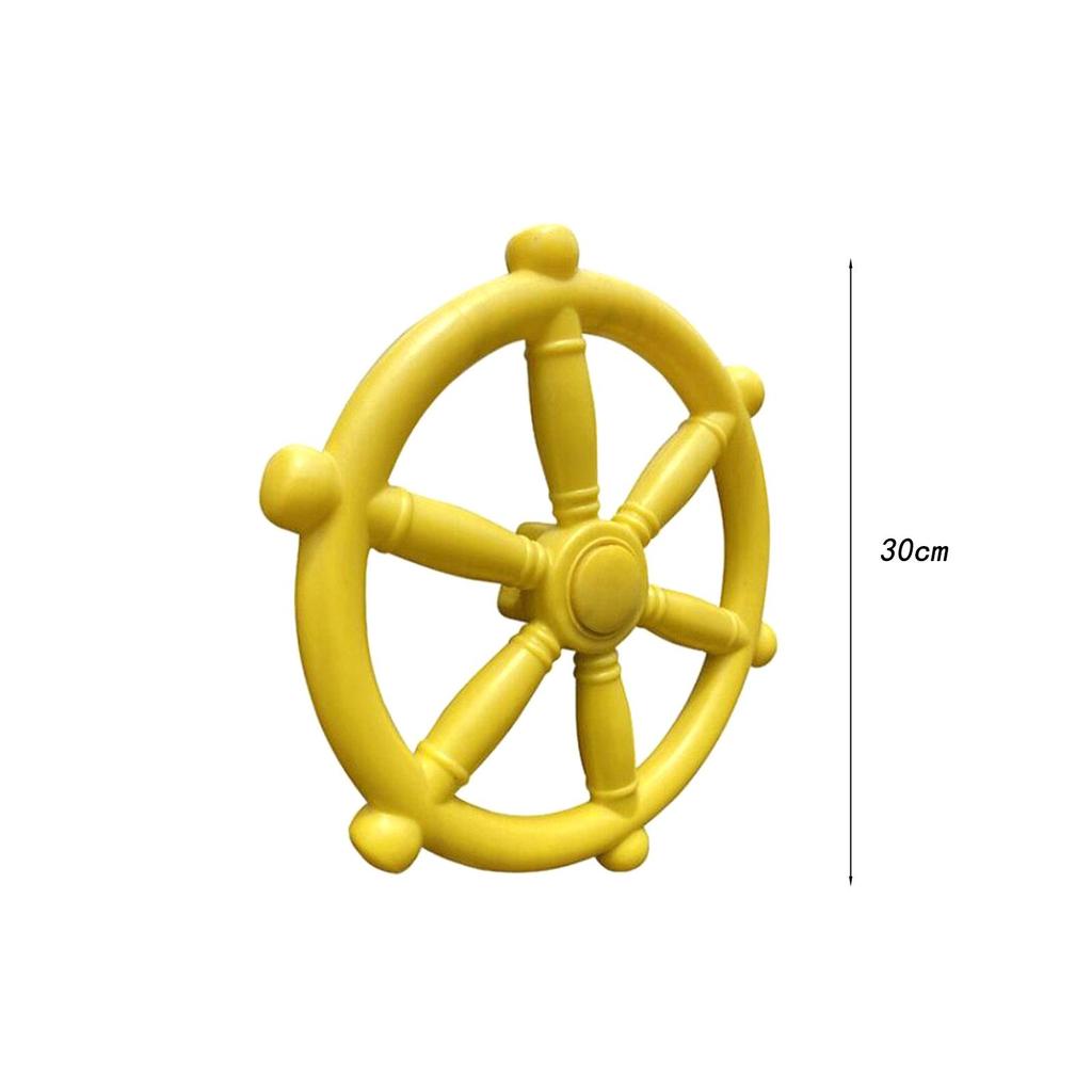 Playground Pirate Ship Wheel, Jungle Gym Steering props, Kids Wheel Toy,Amusement