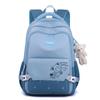 Stylish High-value Color Block Korean Style Student Backpack For Middle School