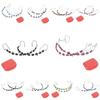 With Metal Wires Orthodontic Ligature Ties Colorful Metal Bracket Temporary Tooth Decoration  Teeth