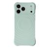 Liquid silicone ripple pattern magnetic mobile phone case Apple 17PROMAX protective case for iPhone16/15/14