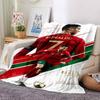 1pc Blanket - Cristiano Ronaldo Print Design,Lightweight Blanket for Sofa,Bed- Soft &Warm,Gift for All Seasons