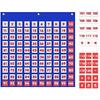 Godery Hundred Number Wall Chart, Numbers 1-120 Board Pocket Chart for Classroom Counting and Organizer, 120 Pockets
