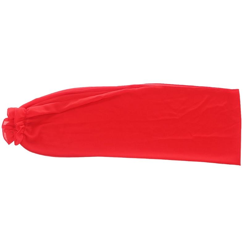Summer Arm Sleeves Shawl Outdoor Sun for Protection Cuff Solid Color Dacron Shawl for Driving Beach Hiking Cycling