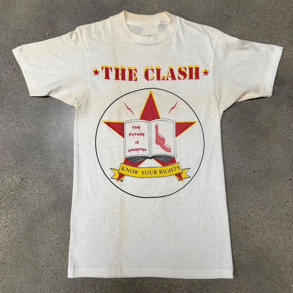 New! The Clash Band Sand Color Shirt Unisex Concert S To 5XL EL921