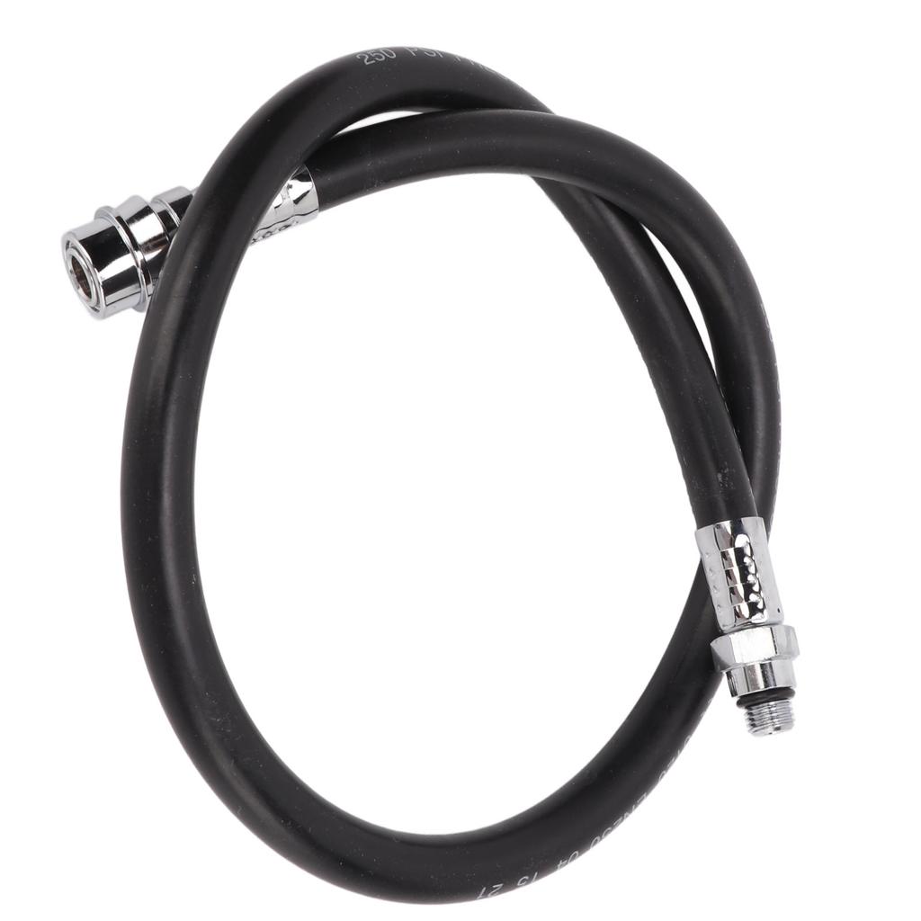 Scuba Diving BCD Low Pressure Regulator Hose Flexible Rubber Gas Tube for Water Sports66cm   26in
