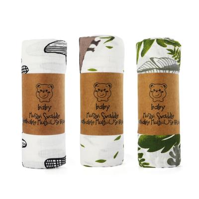 Wickeldecke für Babys, Baby-Badetuch, Babydecke, Stillumhang, Baby-Tröster, doppelte Baumwollgaze, Spielmatte, wärmeabsorbierend, schnelltrocknend, Neugeborenes