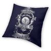 Vintage Deep Sea Divers Square Pillowcase Polyester Linen Velvet Creative Zip Decor Throw Pillow Case Home Cushion Case
