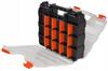 Double-sided workshop organizer with tool holder 32x26 cm