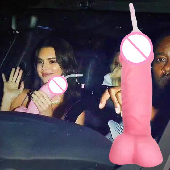 550ml Water Cup Large Capacity Funny Shape Leak-proof Easy To Clean Drink Water Carnival Prop Plastic Bachelor Party Spoof Water Cup Party Favor