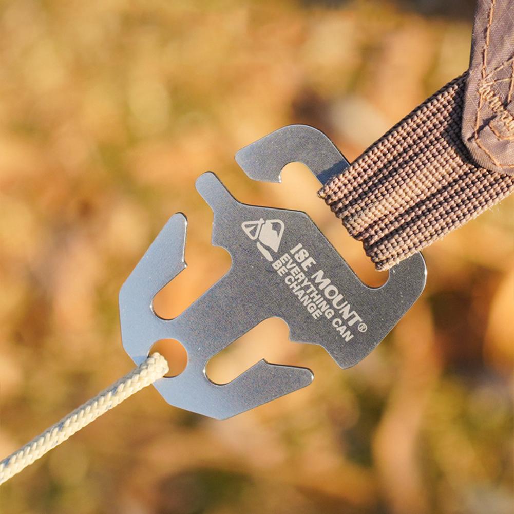 5-50 Stück Markisenbefestigungsschnalle Edelstahlanker Markisenbefestiger Winddichte Zeltplane Anker-Schnalle Outdoor Campingzubehör