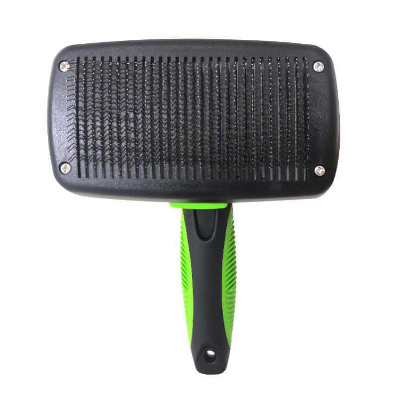 Stainless Steel Needle Pet Self-Cleaning Hair Removal Comb