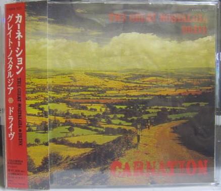 

CD CARNATION, CARNATION; MASATARO NAOE - Great Nostalgia / Drive CODA921 Columbia 1996 Japan ObiJapanese Pop/Rock Used