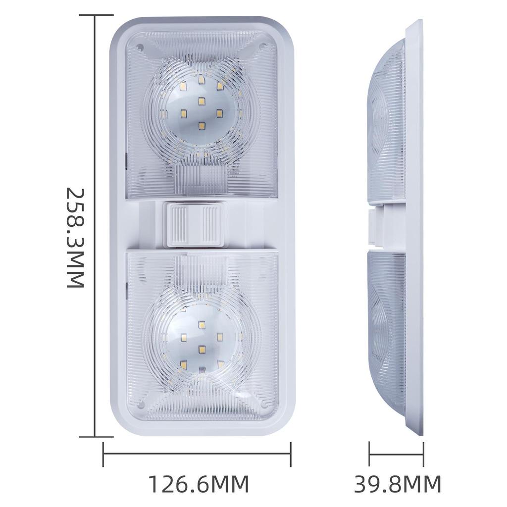 Third Generation High Brightness RV Reading Light for Interior Modification