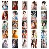 50 Ancient Style Girl Cartoon Stickers: Creative Decor for Bottles, Luggage, and Phones